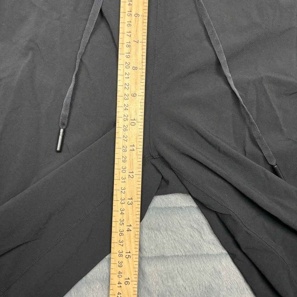 Lululemon Mens Black Athletic Joggers Drawstring Waist Tapered Training Pants